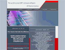 Tablet Screenshot of dpferase.com